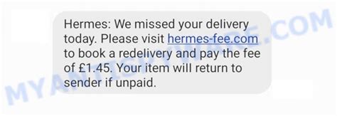 hermes redelivery